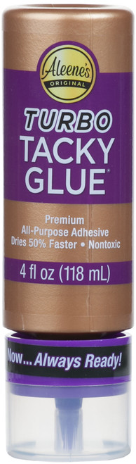 Aleene's Always Ready Turbo Tacky Glue-4oz - 33145 - 017754331458