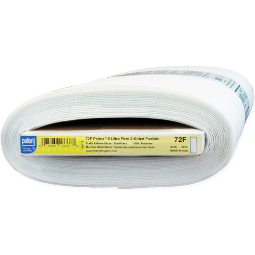 Pellon Peltex II 2-Sided Fusible Interfacing-White 20"X10yd - 72F