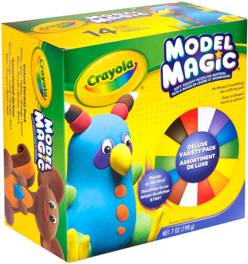 Crayola Model Magic .5oz 14/Pkg-Assorted Colors - 23-2403