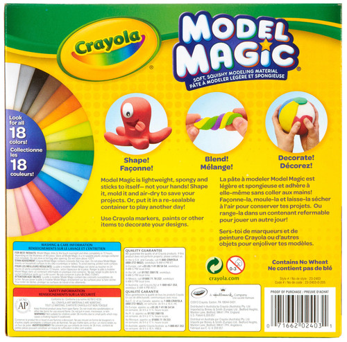 Crayola Model Magic .5oz 14/Pkg-Assorted Colors 23-2403