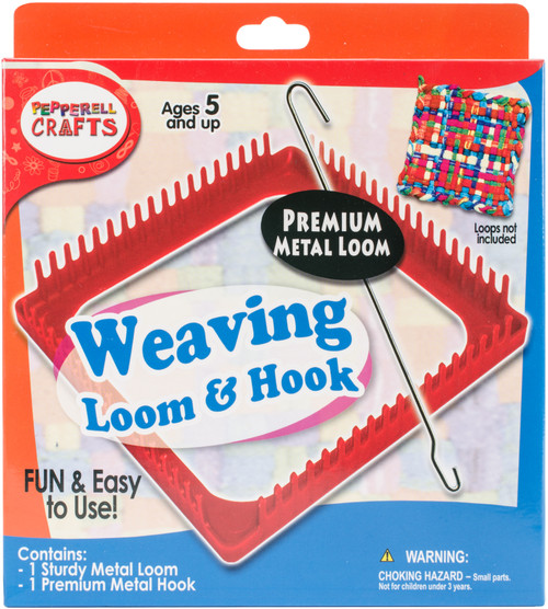 Pepperell Metal Loom & Hook Set- - METLOOM - 725879101497