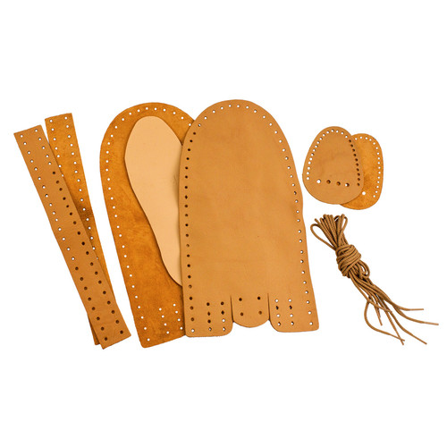 Realeather(R) Crafts Leather Moccasin Kit-Size 10/11 C4604-04