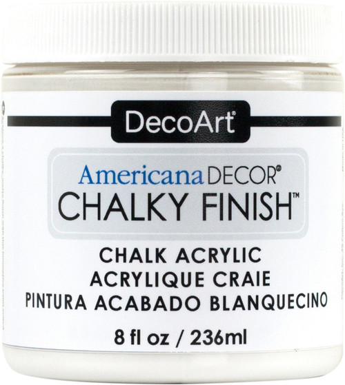 DecoArt Americana Chalky Finish Paint 8oz-Everlasting - ADC-01 - 766218072214 DecoArt Americana Chalky Finish Paint 8oz-Everlasting - ADC-01 - 766218072214