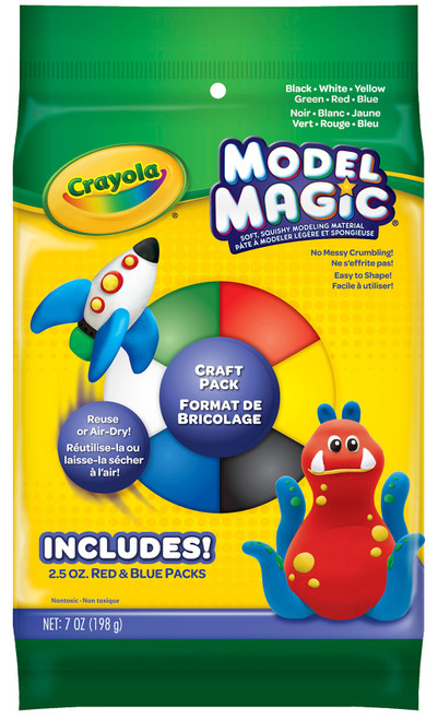 Crayola Model Magic Craft Pack 7oz-Assorted Colors - 23-2407 - 071662024079