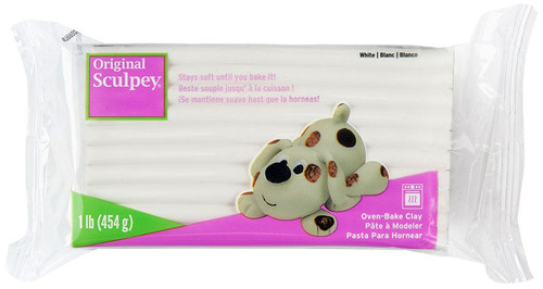 Sculpey Original Polymer Clay 1lb-White - S01 - 715891111628