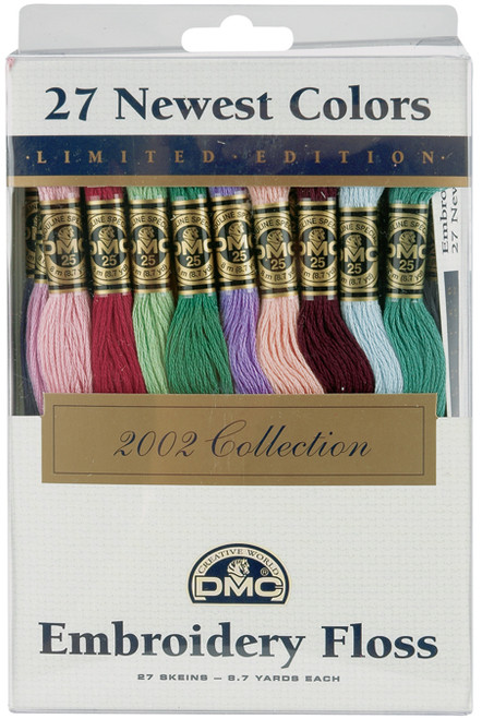 DMC Embroidery Floss Pack 8.7yd-Limited Edition 27/Pkg - 7F25NP27 - 077540386956