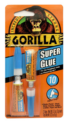 Gorilla Super Glue Twin Pack-3g - 7800101 - 052427780010