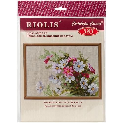 RIOLIS Counted Cross Stitch Kit 8.25"X11.75"-Cosmom (15 Count) -R583 - 4607006305625