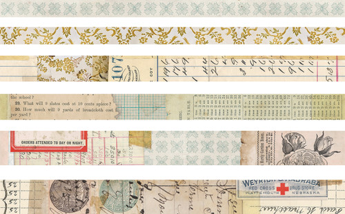 Idea-Ology Design Tape 6/Pkg-Salvaged - TH93672