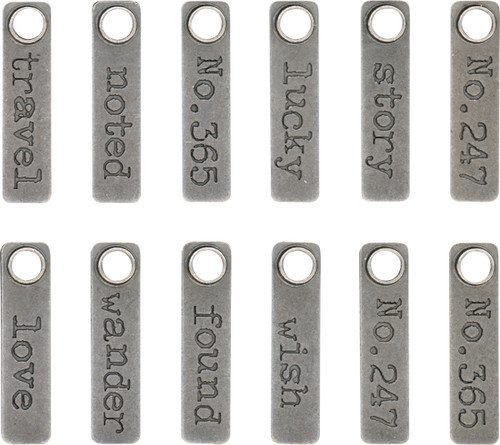 Idea-Ology Metal Story Sticks .25"X1"-12/Pkg - TH93680