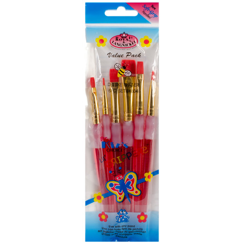 Royal & Langnickel Big Kid's Choice Shader Brush Set 6/Pkg- - BK604 - 090672011282