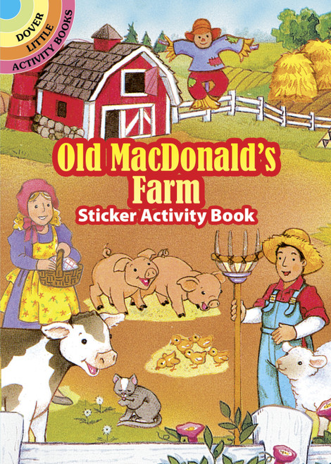 Dover Publications-Old Macdonald's Farm Stkr Actv Bk -DOV-29409 - 8007592940919780486294094