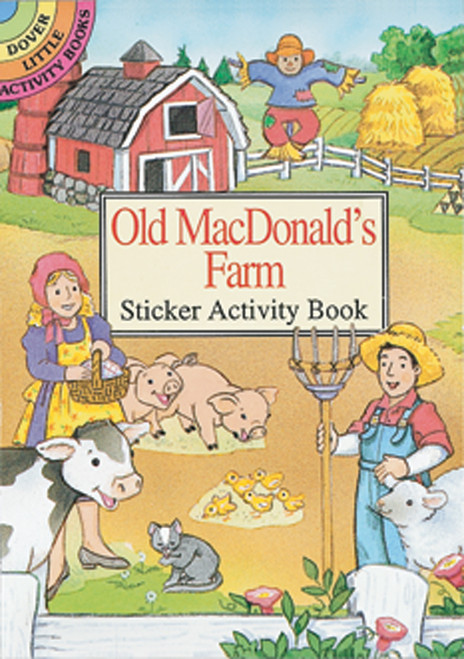 Dover Publications-Old Macdonald's Farm Stkr Actv Bk -DOV-29409
