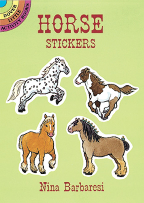 Dover Publications-Horse Stickers -DOV-28171 - 8007592817189780486281711