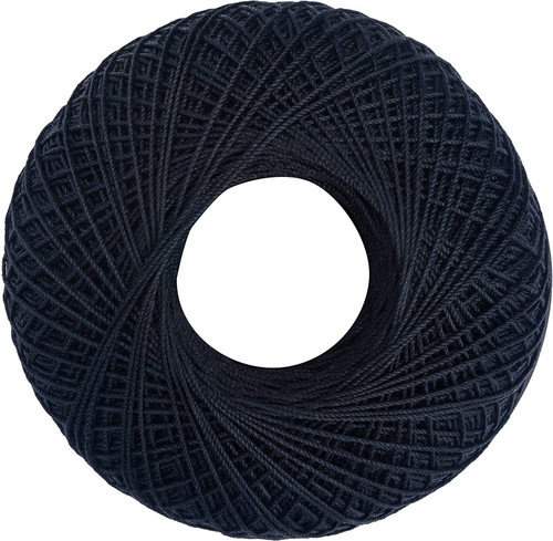 Aunt Lydia's Classic Crochet Thread Size 10-Black 154-12