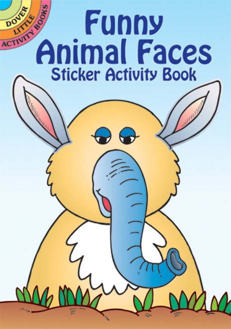 Funny Animal Faces Sticker Book-Softcover - B6441146 - 97804864411469780486441146