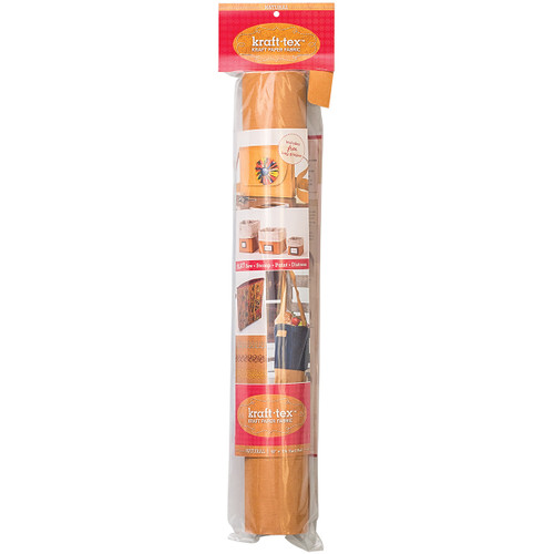 kraft-tex Kraft Paper Fabric 19"X1.5yd-Natural - 20211 - 97816070575059781607057505