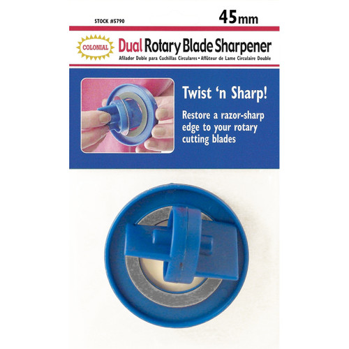 Colonial Needle Rotary Blade Sharpener-For 45mm Blades - 5790 - 707285357903