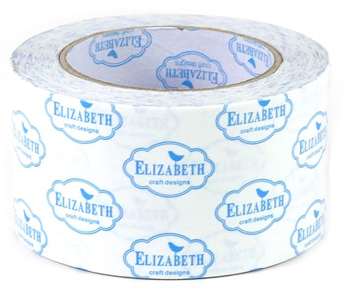 Elizabeth Craft Clear Double-Sided Adhesive Tape-2.5"X27yd - EC508