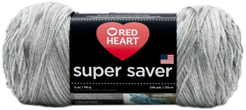 Red Heart Super Saver Yarn-Soapstone E300B-3976 - 073650019333