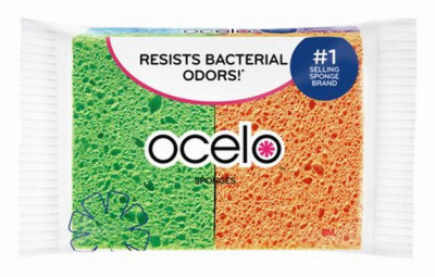Ocelo Handy Size Sponges, 4.7 x 3 x 6 In., 4-Pk. - 7274-FD - 053200072742