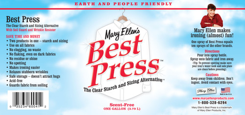 Mary Ellen's Best Press Refills 1gal-Scent-Free 600G-41