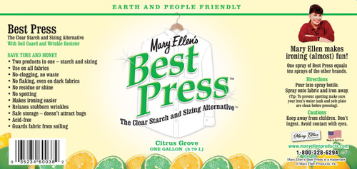 Mary Ellen's Best Press Refills 1gal-Citrus Grove 600G-38