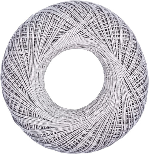 Aunt Lydia's Classic Crochet Thread Size 10-Silver - 154-435