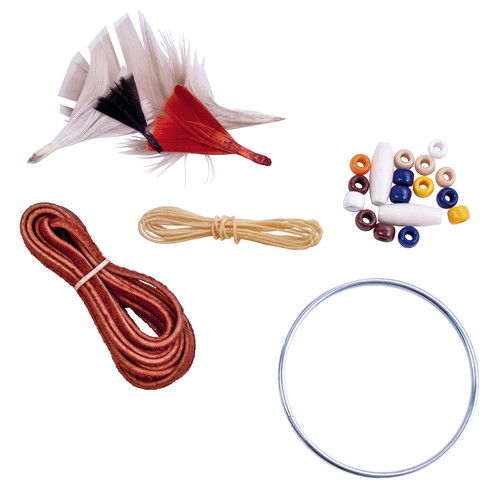 Realeather(R) Crafts Mini Dreamcatcher Kit-3" C424300