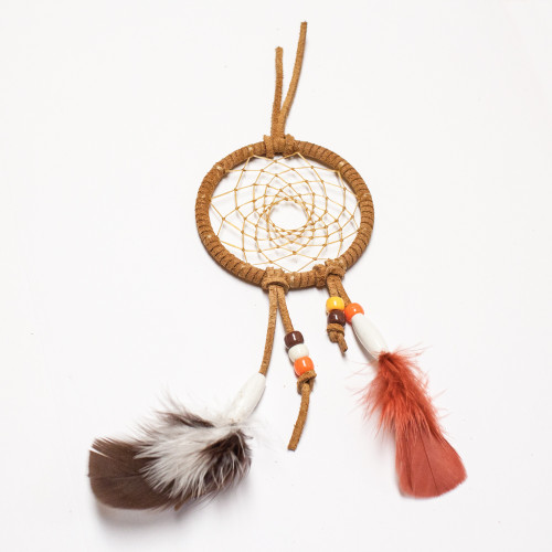Realeather(R) Crafts Mini Dreamcatcher Kit-3" - C424300