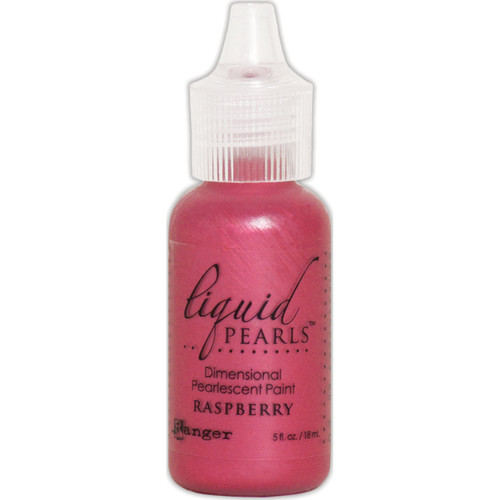 Ranger Liquid Pearls Dimensional Pearlescent Paint .5oz-Raspberry - LPL-56478 - 789541056478