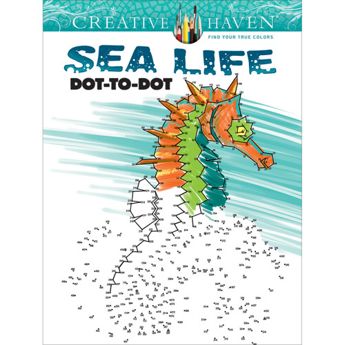 Creative Haven: Sea Life Dot-To-Dot-Softcover 59809134 - 800759809134