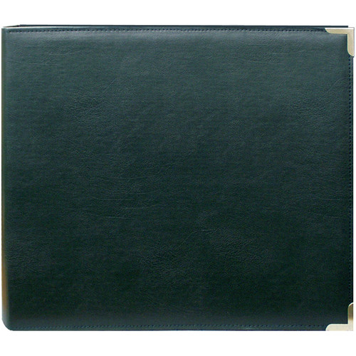 Pioneer 3-Ring Sewn Cover Album 12"X12"-Hunter Green Oxford PTM12-HGO