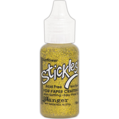 Ranger Stickles Glitter Glue .5oz-Sunflower - SGG01-53774 - 789541053774