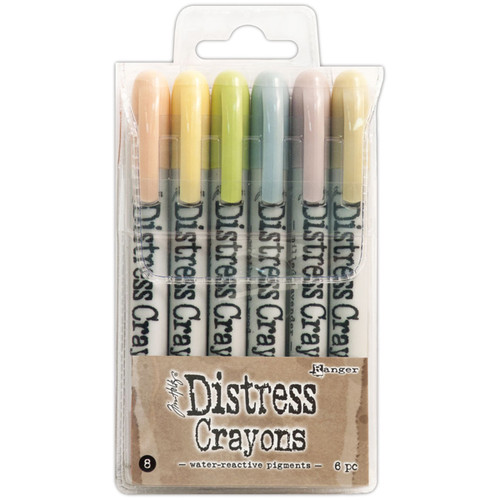 Tim Holtz Distress Crayon Set-Set #8 - DBK51787 - 789541051787