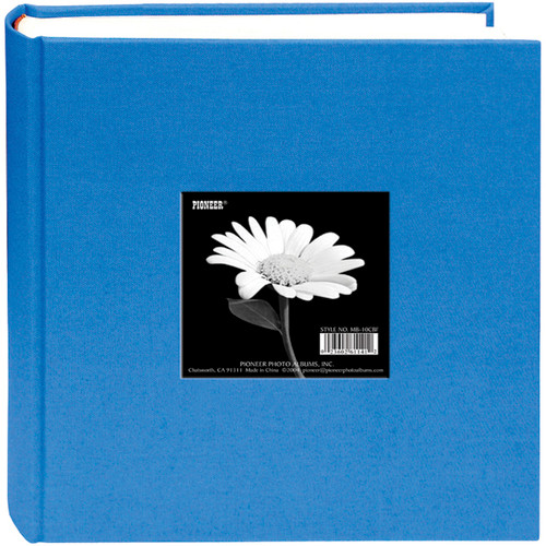 Pioneer Cloth Photo Album W/Frame 9"X9"-Sky Blue - DA200CBF-61806 - 023602618060 Pioneer Cloth Photo Album W/Frame 9"X9"-Sky Blue - DA200CBF-61806 - 023602618060