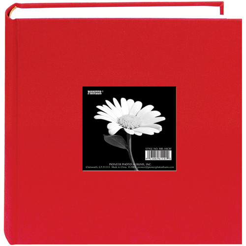 Pioneer Cloth Photo Album W/Frame 9"X9"-Apple Red - DA200CBF-61808 - 023602618084 Pioneer Cloth Photo Album W/Frame 9"X9"-Apple Red - DA200CBF-61808 - 023602618084