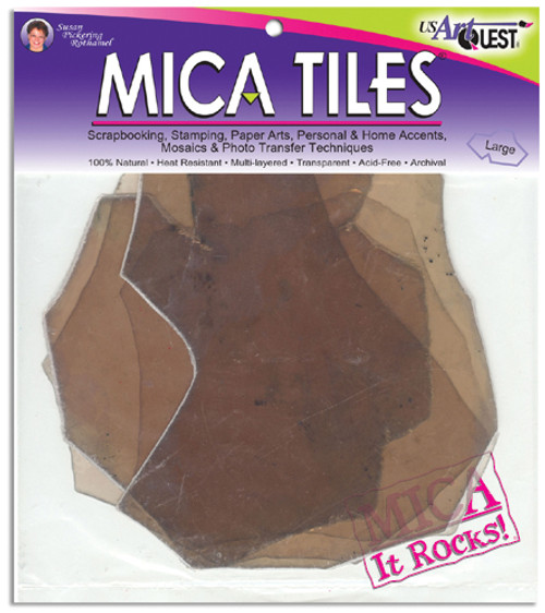 US Artquest Mica Tiles 6"X8"-2oz - PFX104 - 630284127317 US Artquest Mica Tiles 6"X8"-2oz - PFX104 - 630284127317