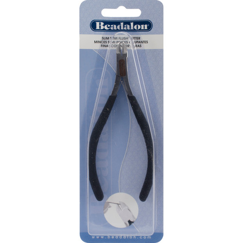 Beadalon Slim Semi-Flush Cutters-5.25" - 202A-015 - 035926114050