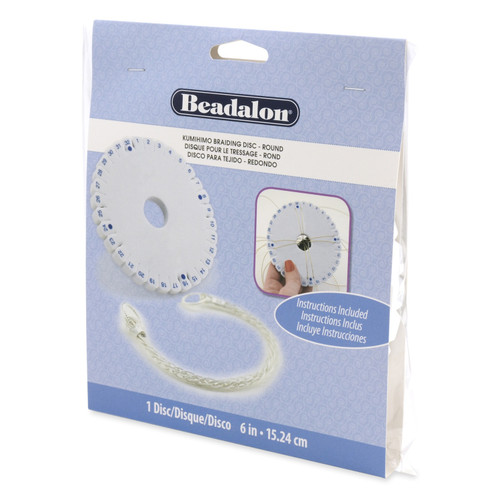 Beadalon Kumihimo Disk 6"-Round 223F-013 - 035926114296