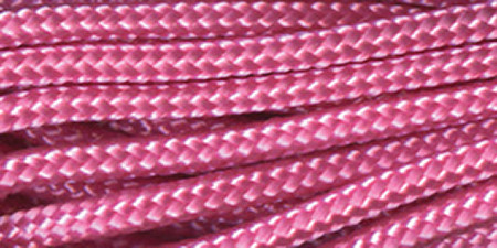 Pepperell Braiding Parachute Cord 4mmx16'-Pink - PARA-1605