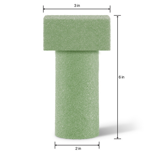 FloraCraft FloraFoM Memorial Vase Insert-3"x6" - MV5S FloraCraft FloraFoM Memorial Vase Insert-3"x6" - MV5S