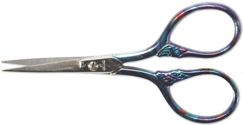 DMC Marbleized Embroidery Scissors 3.75"-Purple Essence - 6127/3
