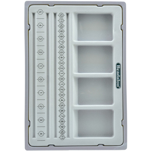 Beadalon Bracelet Bead Board W/Cover-7.75"X11.25" - 218H-100