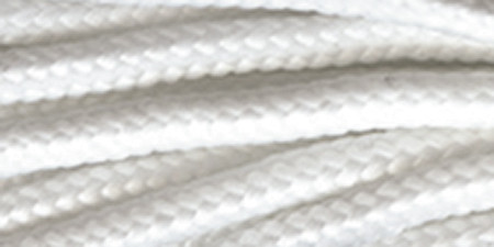 Pepperell Braiding Parachute Cord 4mmx16'-White - PARA-1601