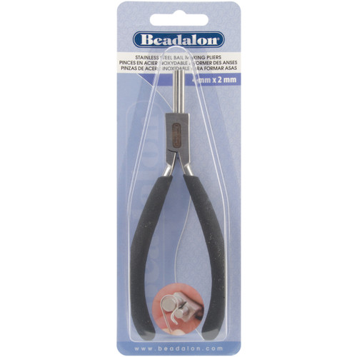Beadalon Bail Making Pliers Small-4mm/2mm - 201A-220 - 035926114098