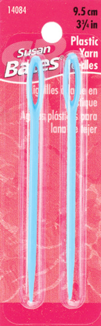 Susan Bates Plastic Yarn Needles-3.75" 2/Pkg 14084 - 077216040847