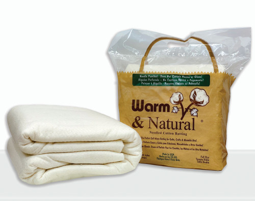 Warm Company Warm & Natural Cotton Batting-Full Size 90"X96" - 2381