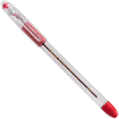 Pentel R.S.V.P. Medium Ballpoint Pens 2/Pkg-Red BK91BP2-B