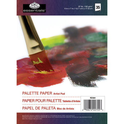 Royal Langnickel essentials(TM) Palette Artist Paper Pad-5"X7", 35 Sheets RD364 - 090672227553